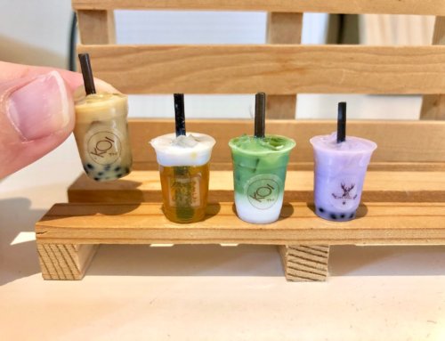 Miniature Bubble Tea Charm Resin Workshop