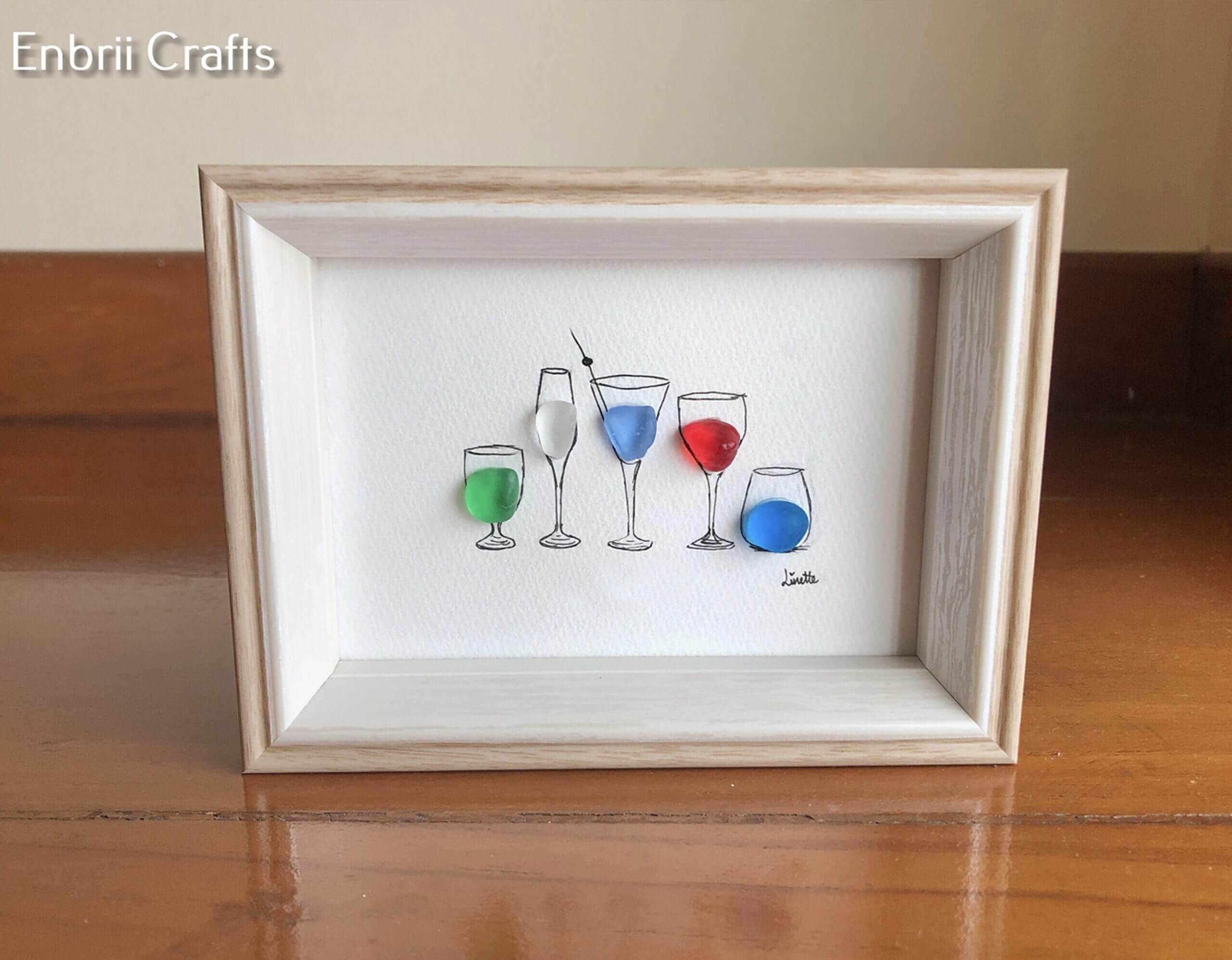 Sea Glass Art Workshop - Enbrii